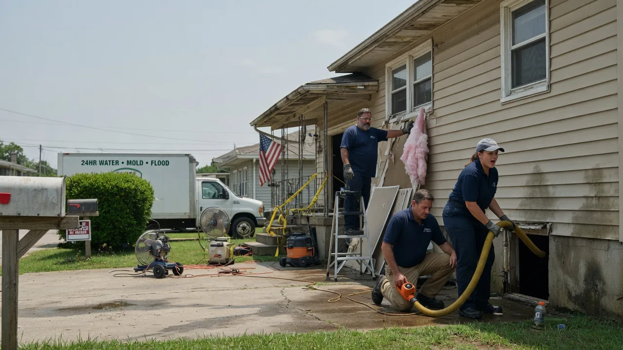 Water Damage Repair in Hampden Sydney, VA near me